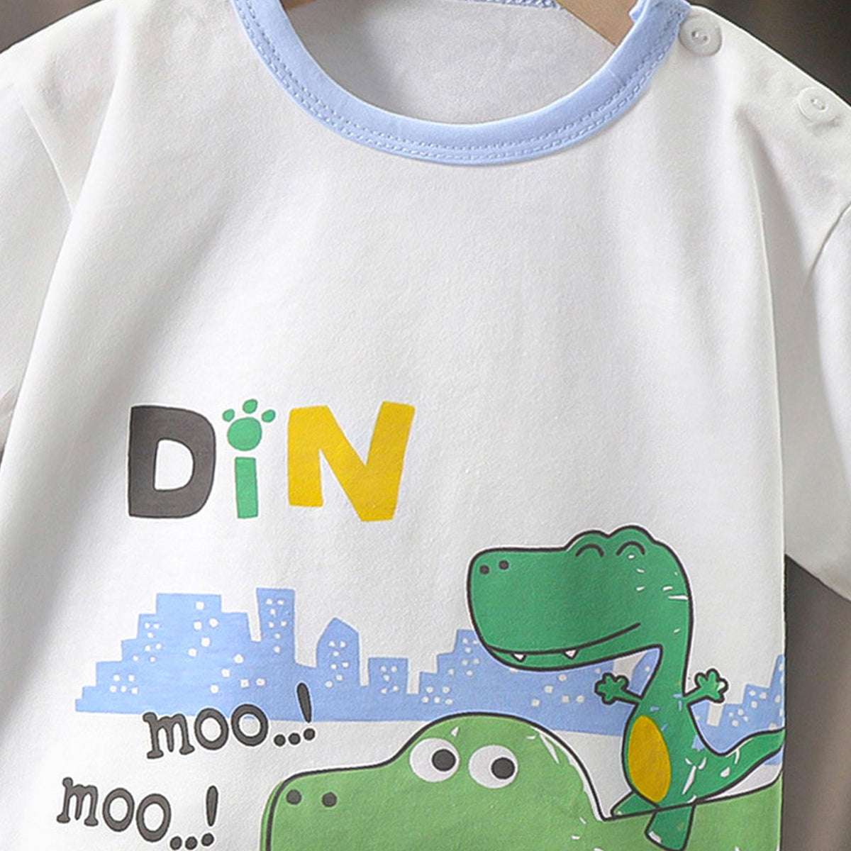 Boys Graphic Printed Round Neck Cotton T-shirt