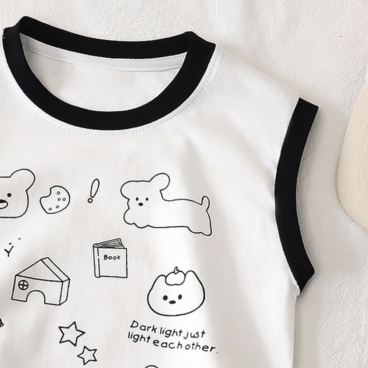 Boys Graphic Printed Round Neck Cotton T-shirt