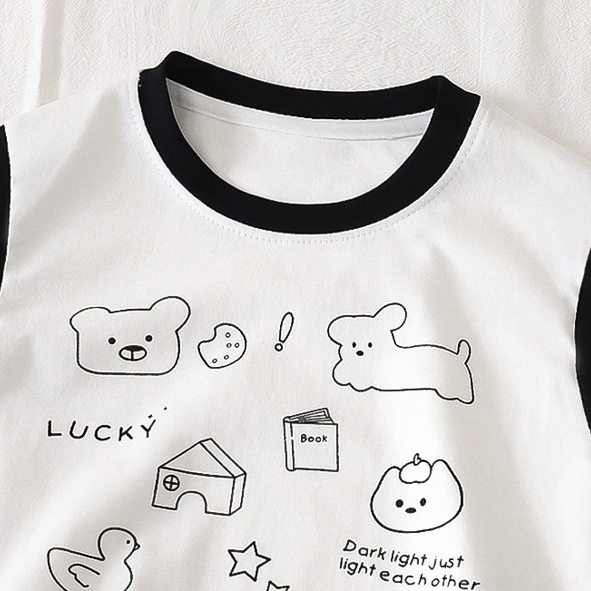 Boys Graphic Printed Round Neck Cotton T-shirt