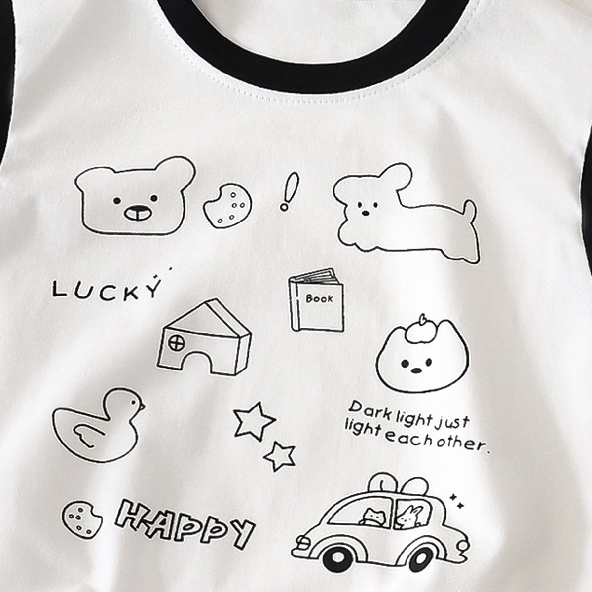 Boys Graphic Printed Round Neck Cotton T-shirt