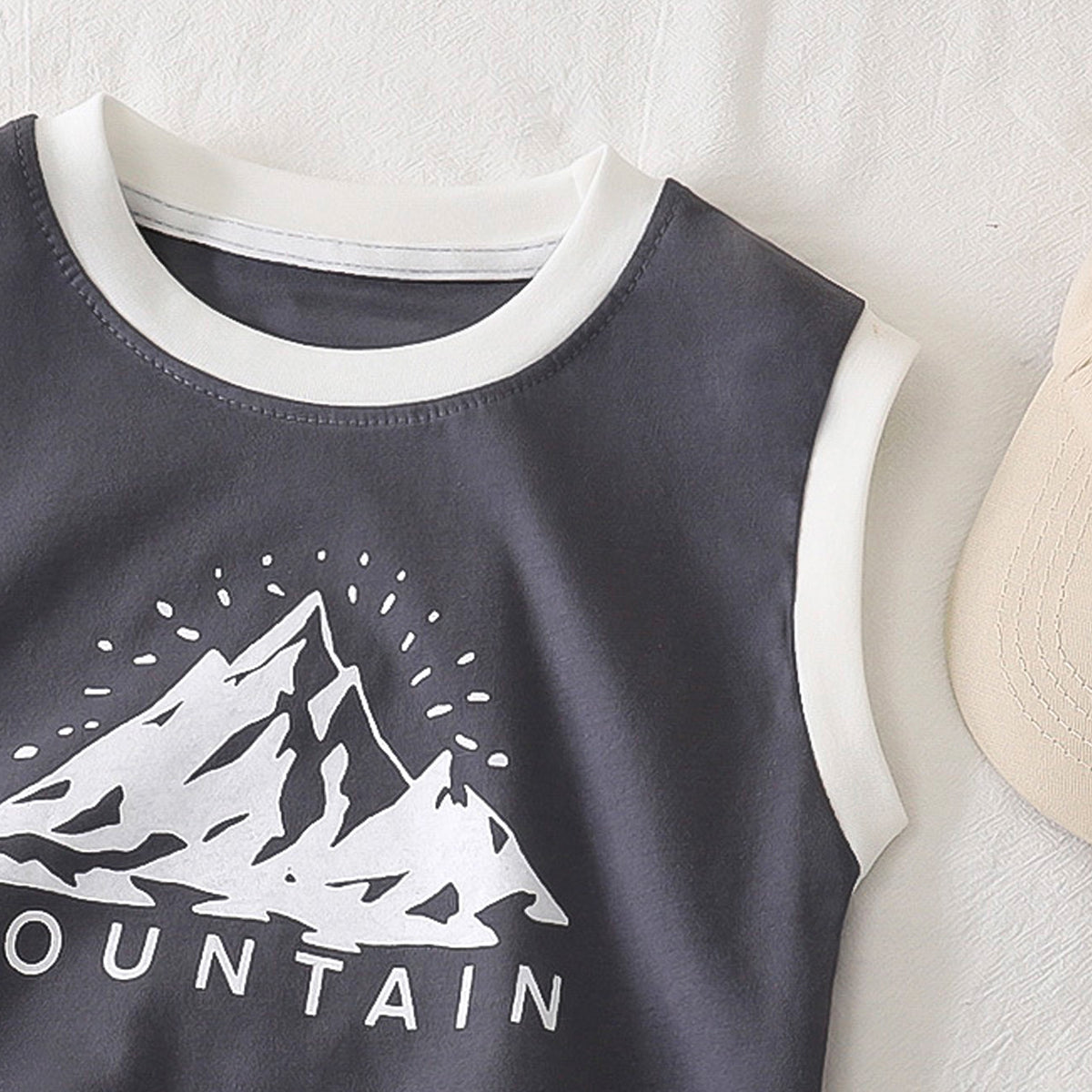 Boys Graphic Printed Round Neck Cotton T-shirt