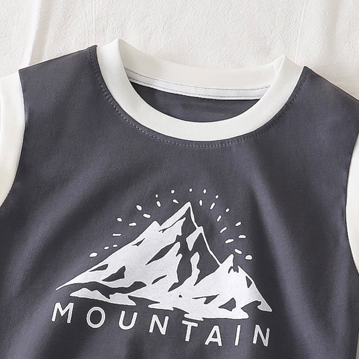 Boys Graphic Printed Round Neck Cotton T-shirt