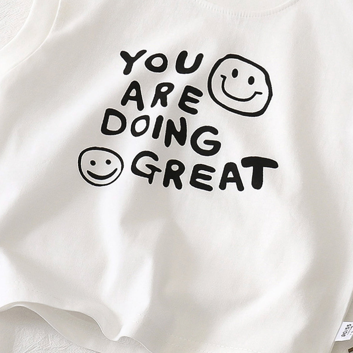 Boys Typography Printed Round Neck Cotton T-shirt