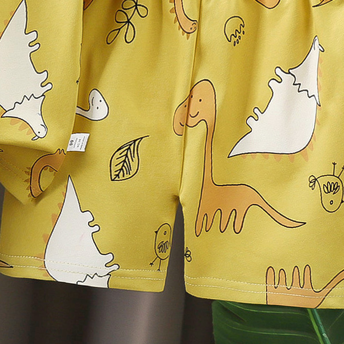Boys Printed Short Sleeves Pure Cotton T-shirt With Shorts