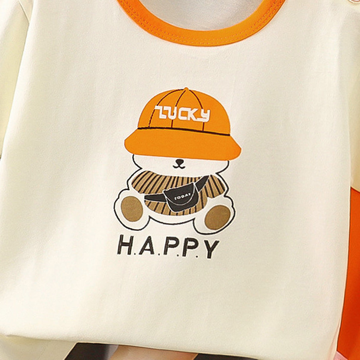 Boys Printed Short Sleeves Pure Cotton T-shirt With Shorts