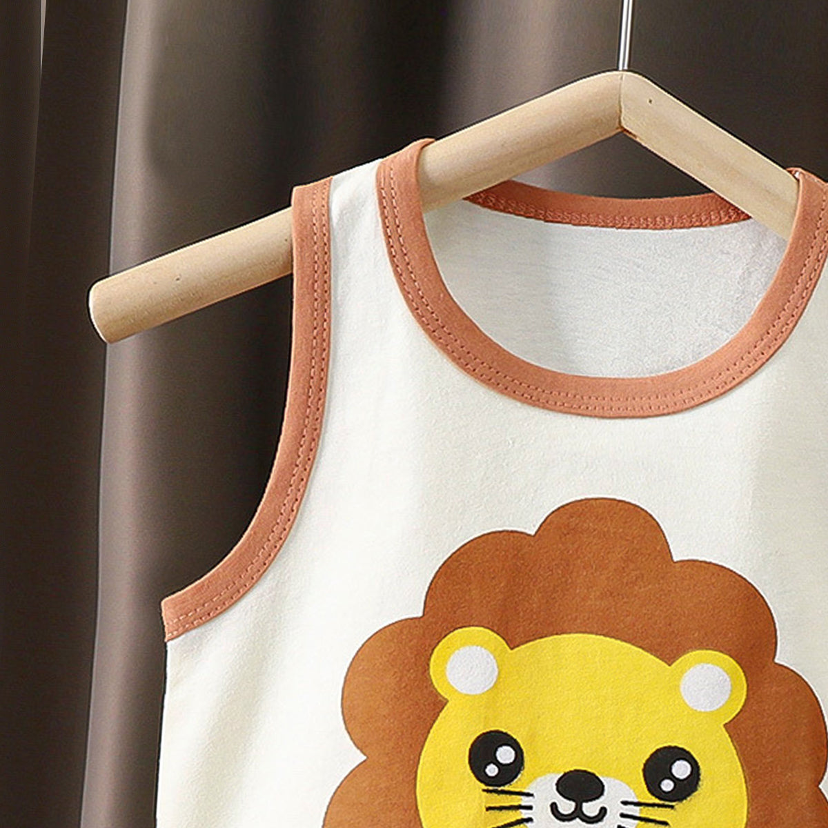 Boys Printed Pure Cotton T-shirt With Shorts
