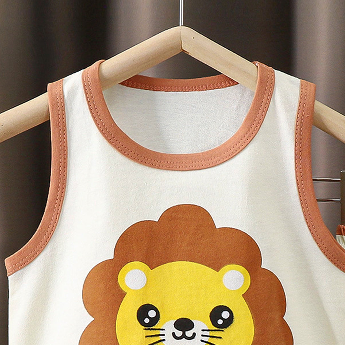 Boys Printed Pure Cotton T-shirt With Shorts