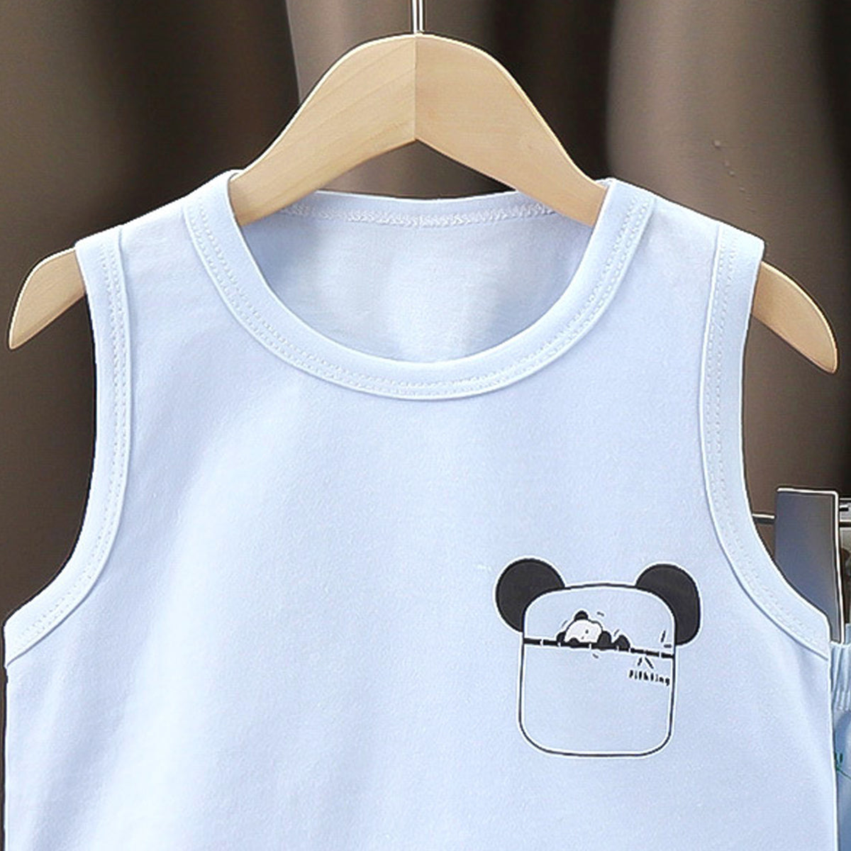 Boys Printed Pure Cotton T-shirt With Shorts