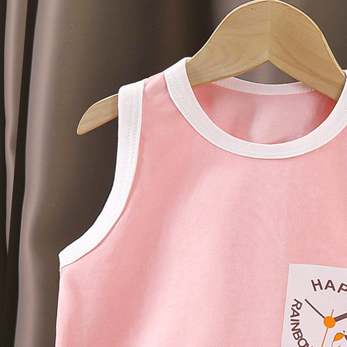 Girls Printed Pure Cotton T-shirt With Shorts