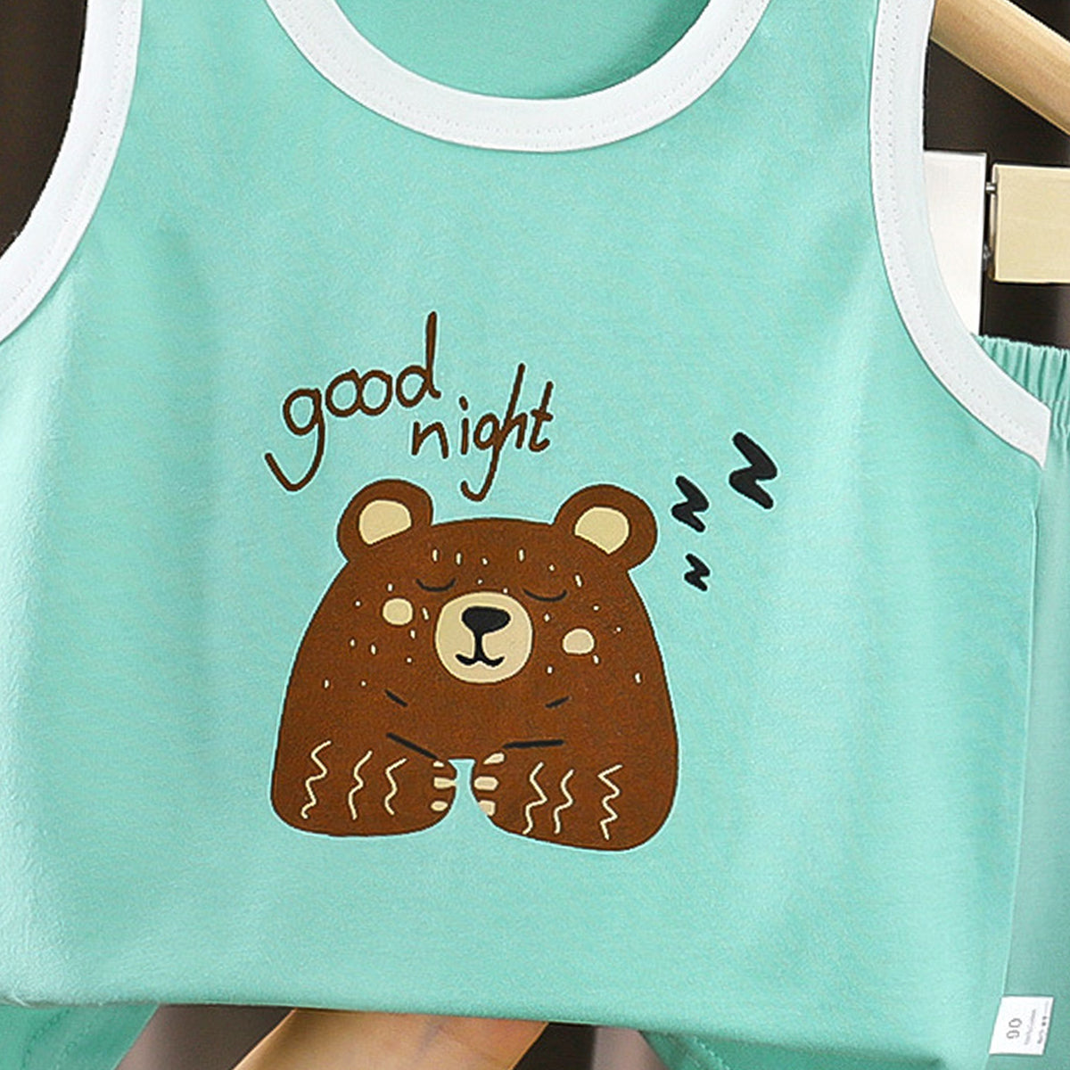 Boys Printed Pure Cotton T-shirt With Shorts