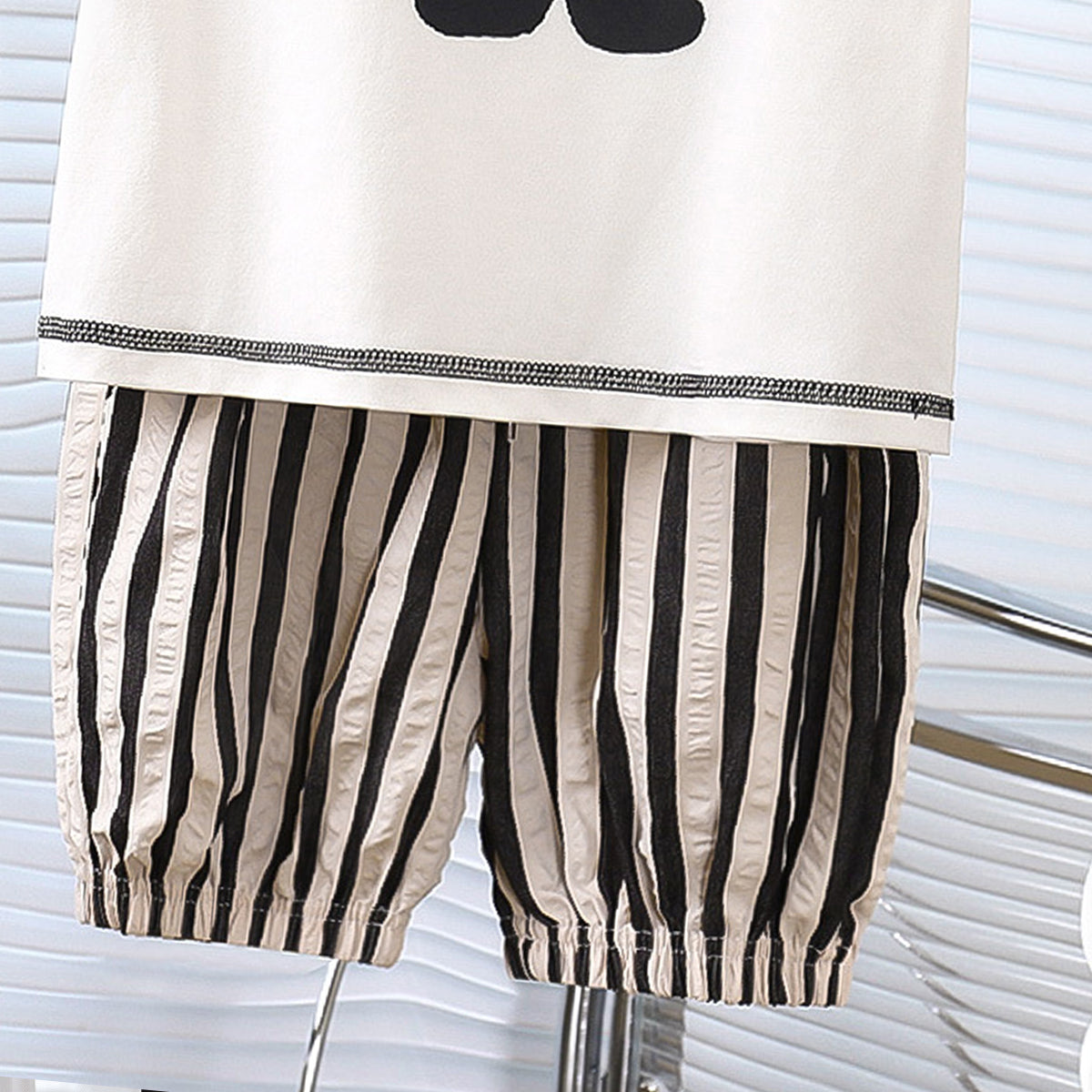 Boys Printed Short Sleeves T-shirt With Shorts