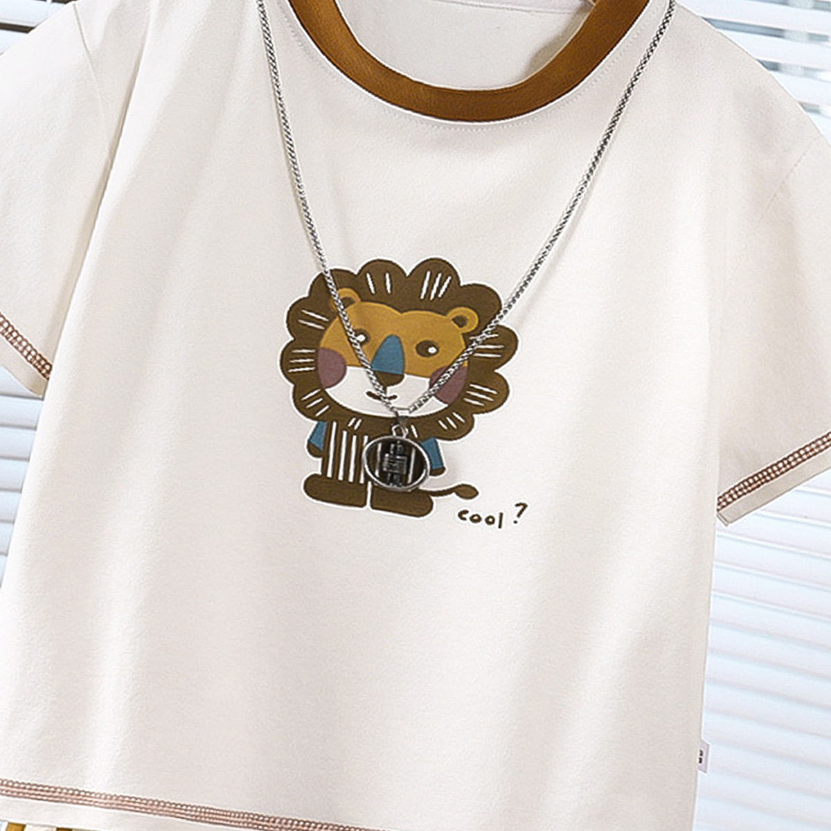 Boys Printed Short Sleeves T-shirt With Shorts