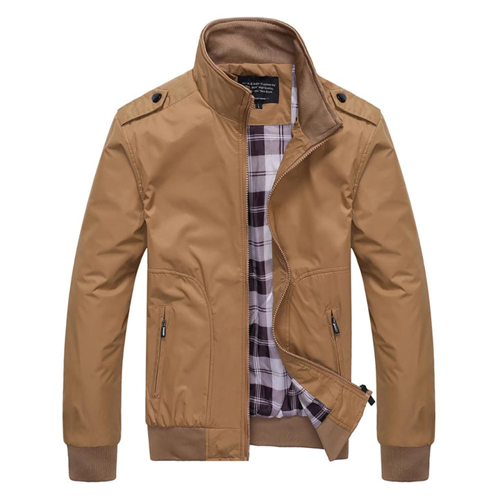 Padded Jacket with Shoulder Tabs