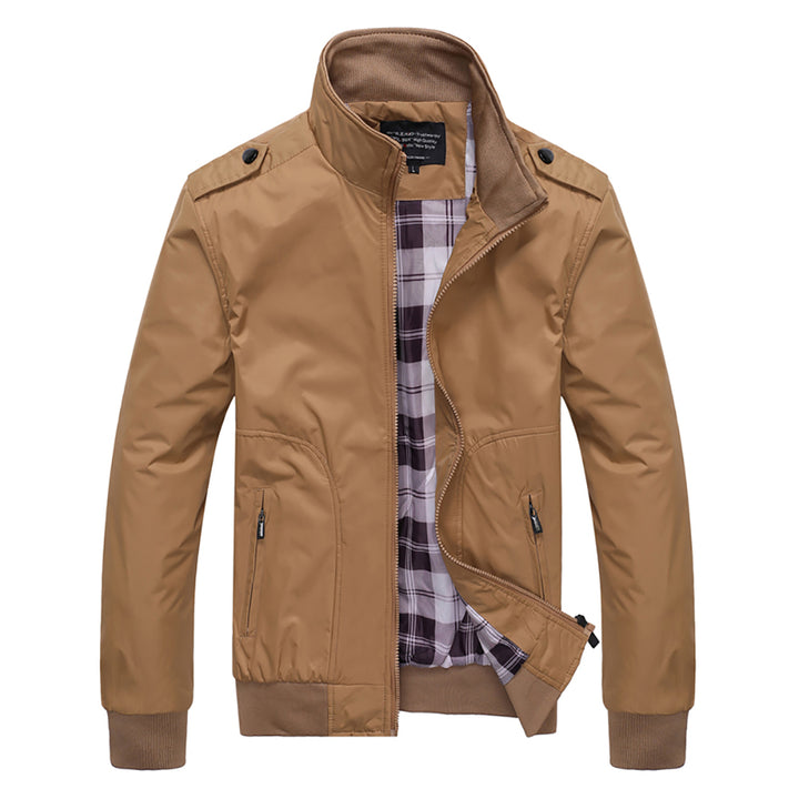 Padded Jacket with Shoulder Tabs