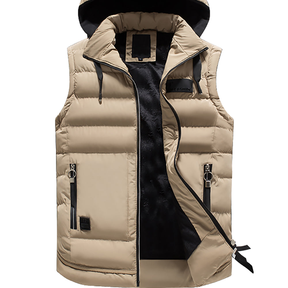 Men Hooded Padded Jacket
