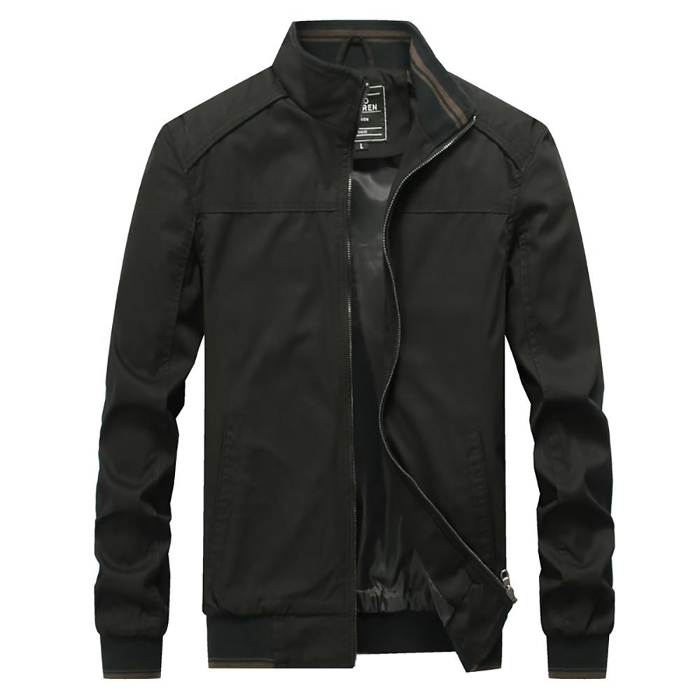Men No Open Front Jacket