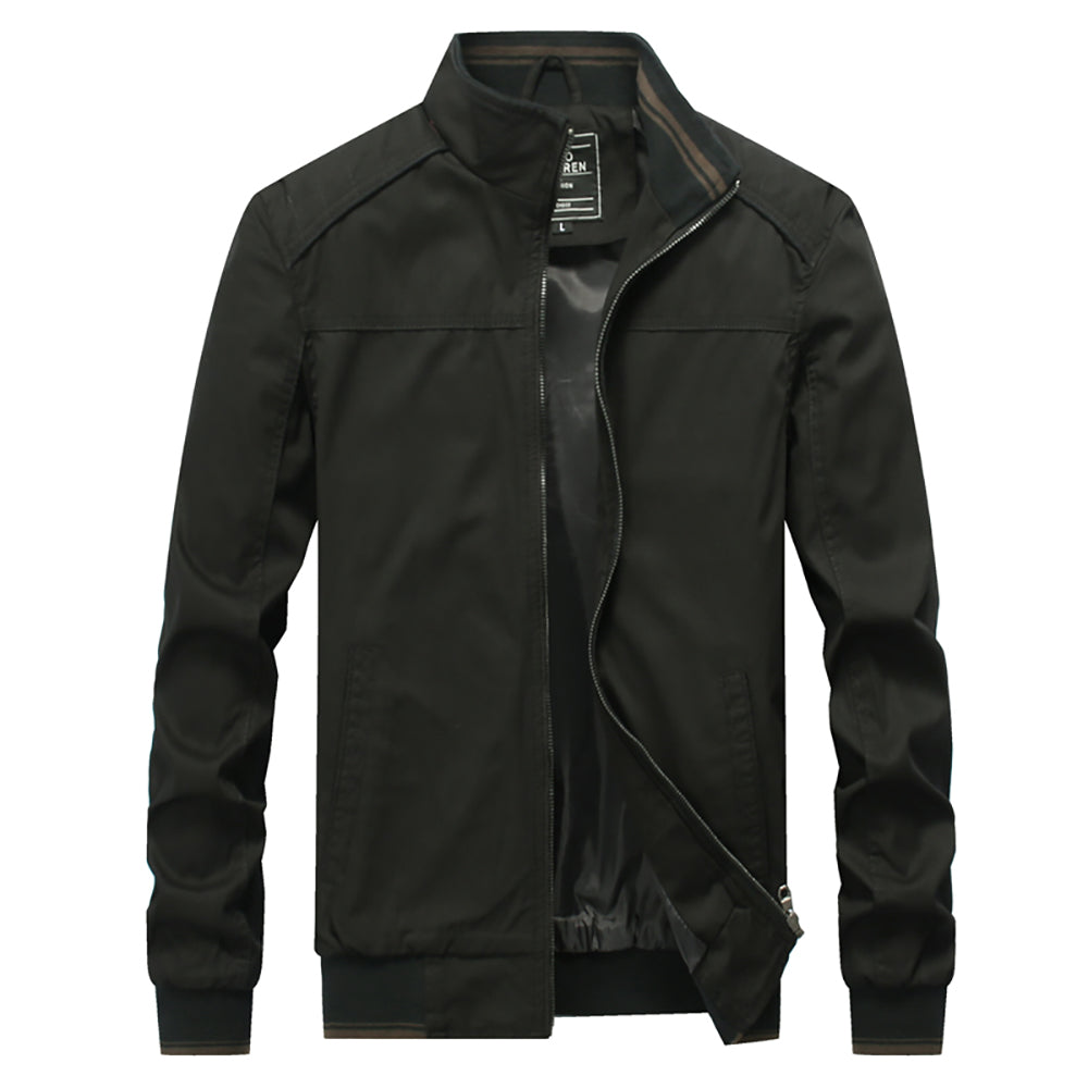 Men No Open Front Jacket
