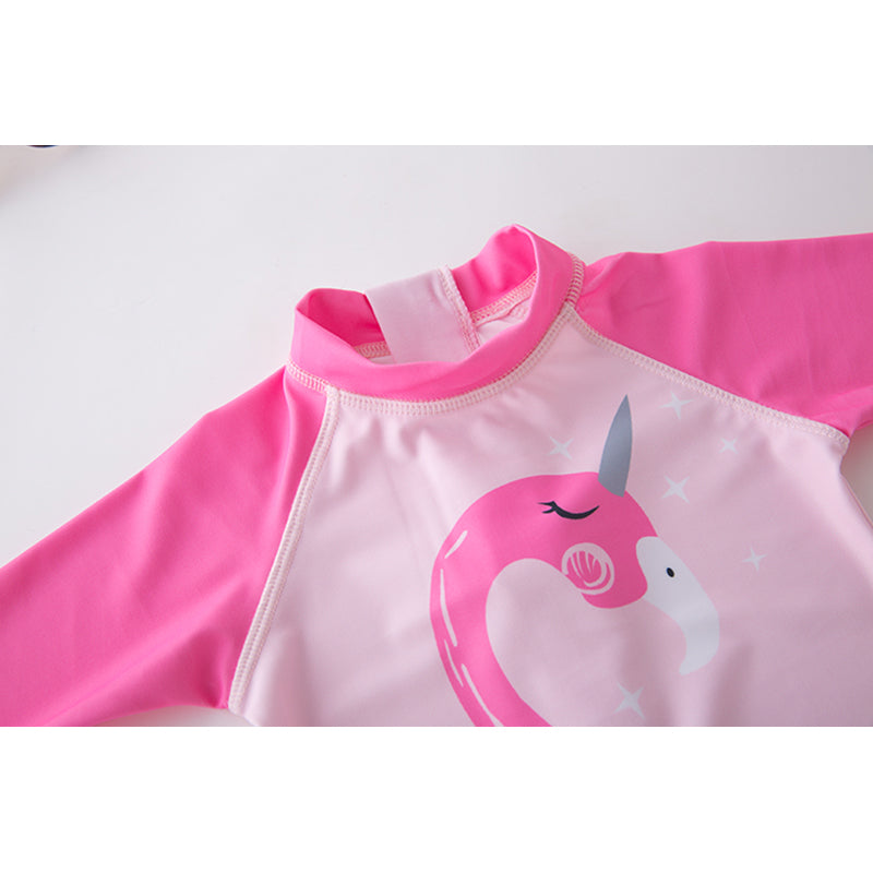 Girls Oink Printed Bodysuit