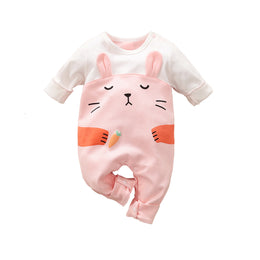 Boys Graphic Printed Cotton Romper