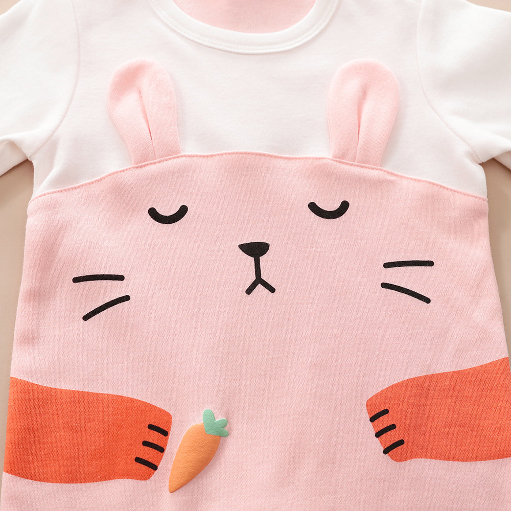 Boys Graphic Printed Cotton Romper
