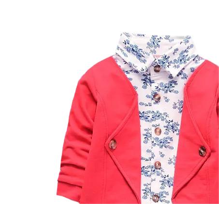 Boys Printed Pure Cotton Shirt with Trousers