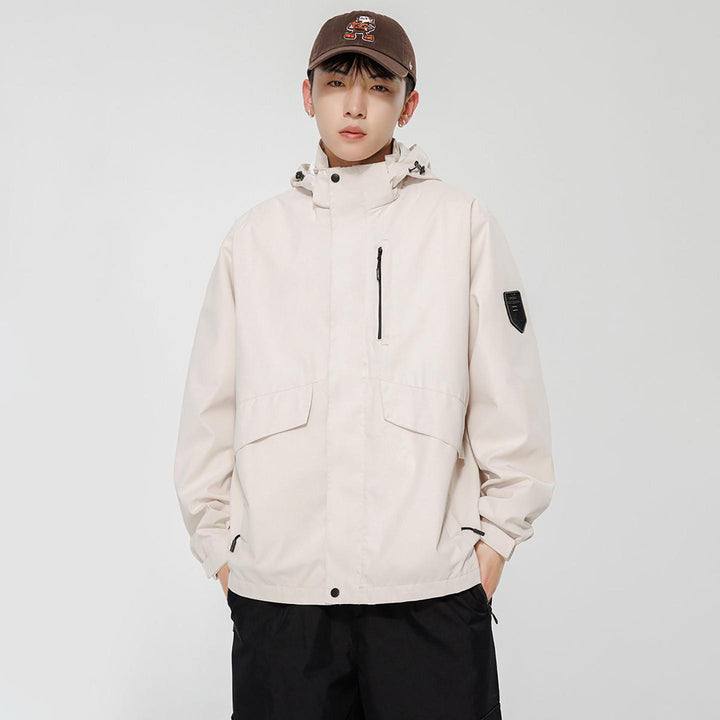 Men Open Front Jacket