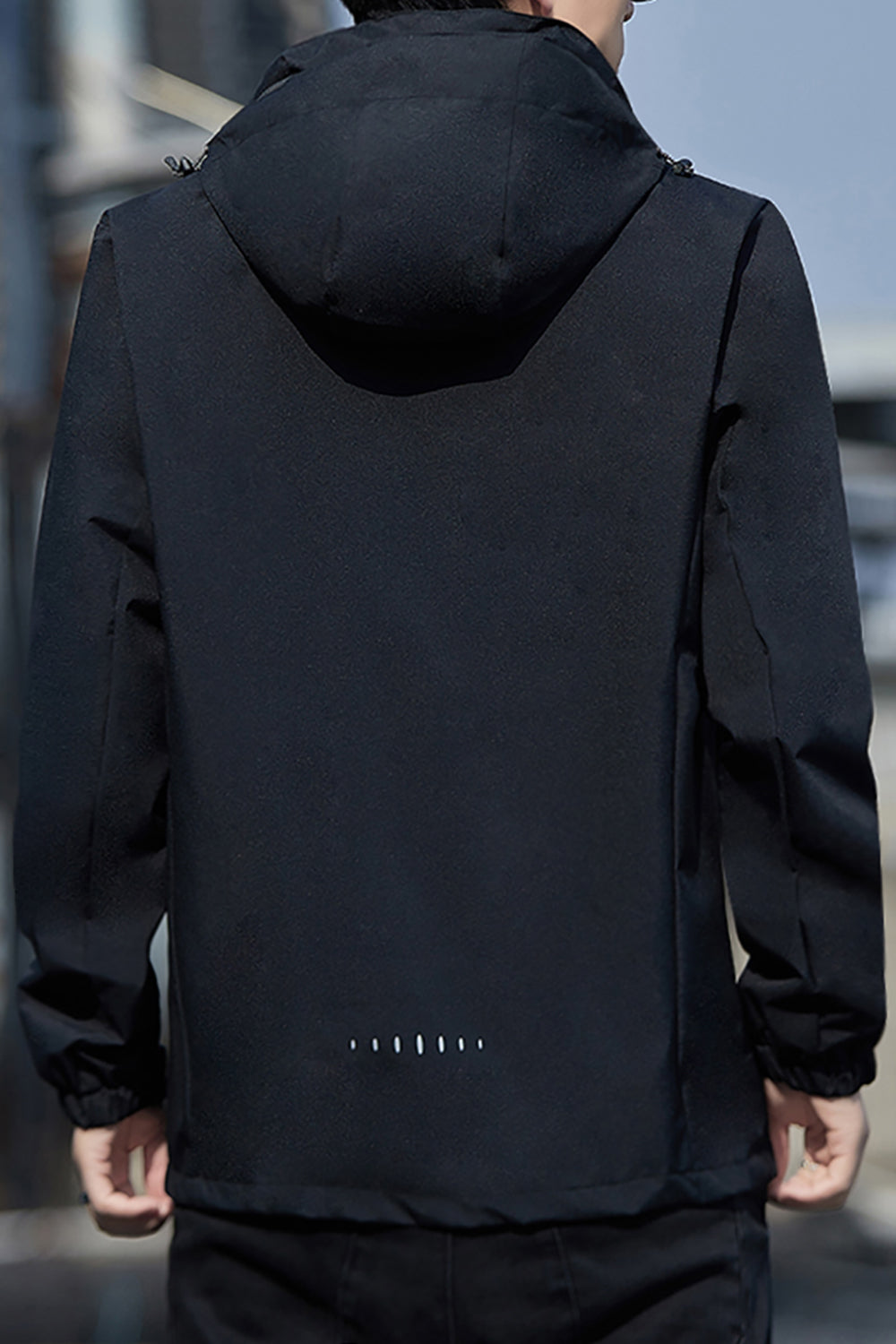 Men Open Front Jacket
