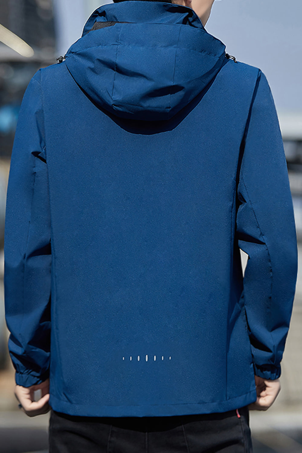 Open Front Hooded Jacket