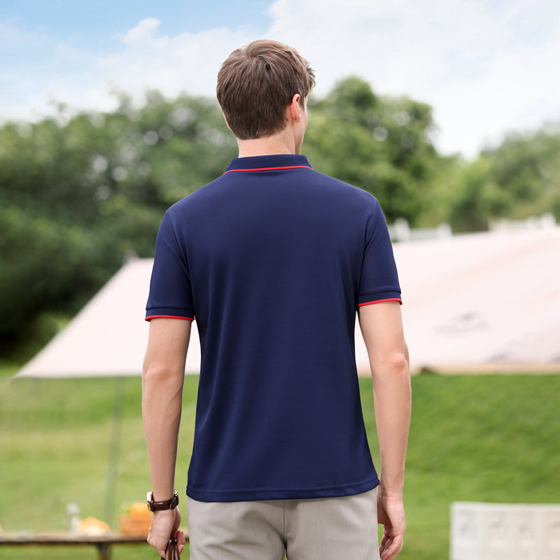 Polo Collar Short Sleeves T-shirt