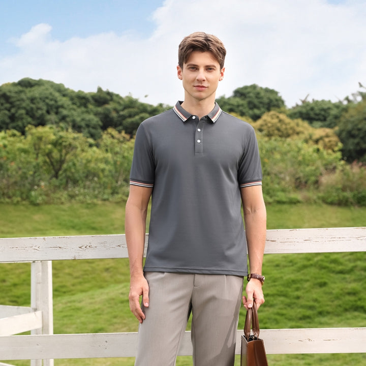 Polo Collar Regular Fit T-shirt