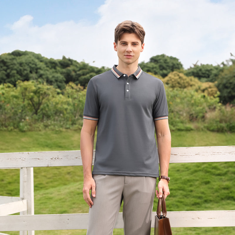 Polo Collar Regular Fit T-shirt