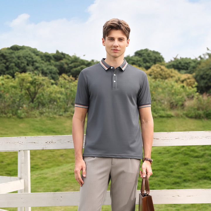Polo Collar Regular Fit T-shirt