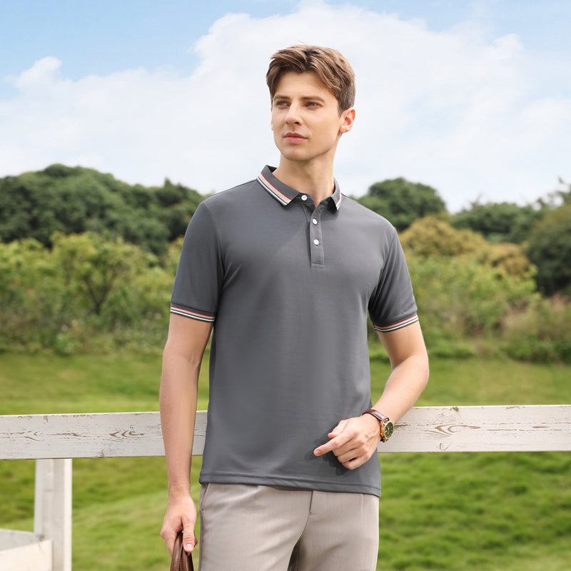 Polo Collar Regular Fit T-shirt