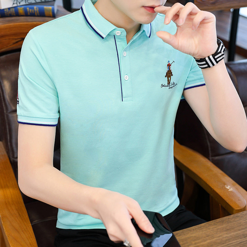 Polo Collar Regular Fit  T-shirt