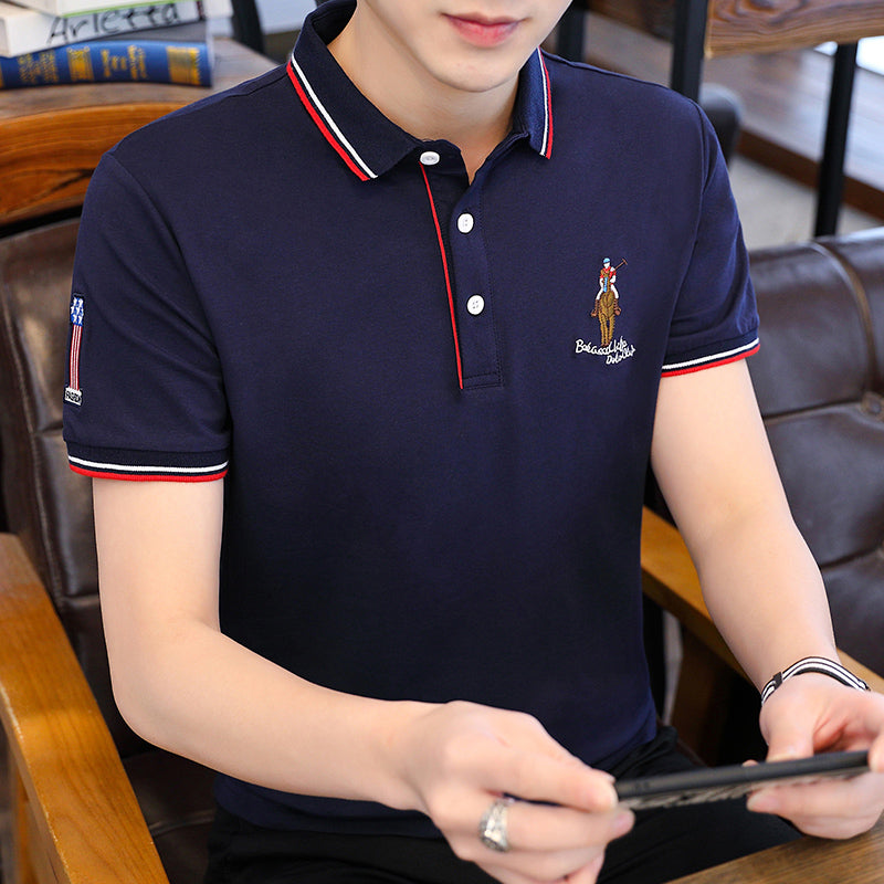 Polo Collar Regular Fit  T-shirt