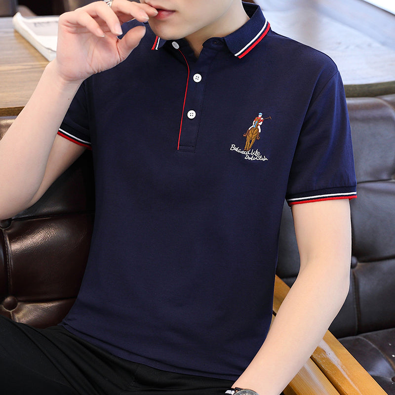 Polo Collar Regular Fit  T-shirt