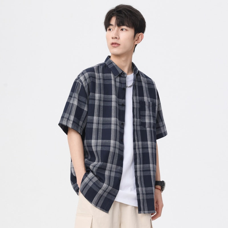 Buffalo Checked Cutaway Collar Shirt