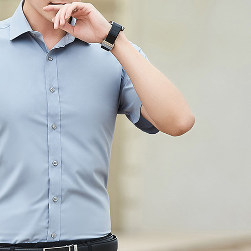 Spread Collar Regular Fit Shirt