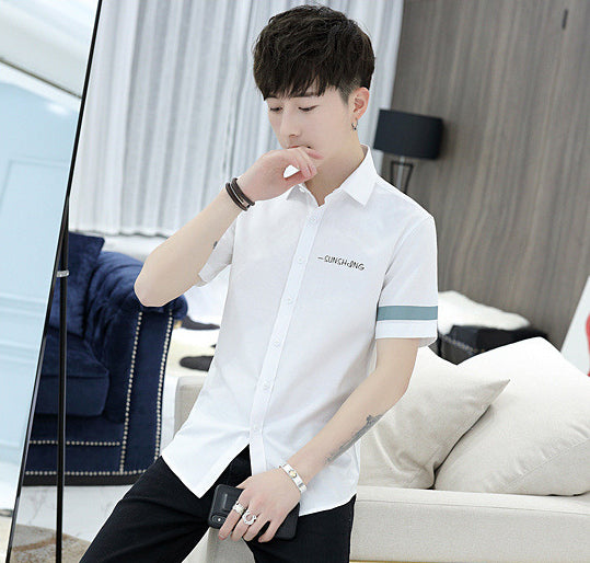 Men Typography Casual Shirt