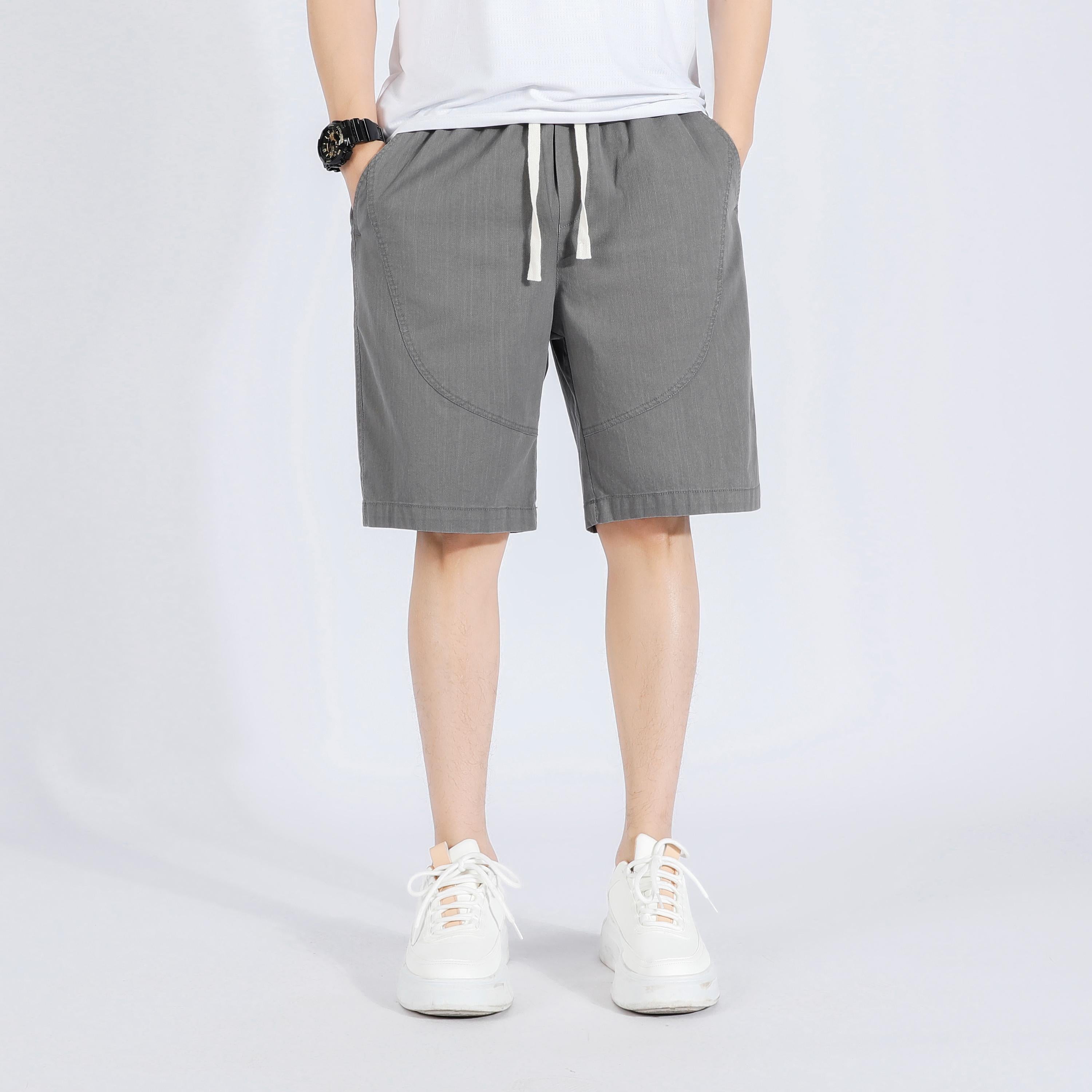 Men Mid-Rise Regular Fit Rapid-Dry Shorts