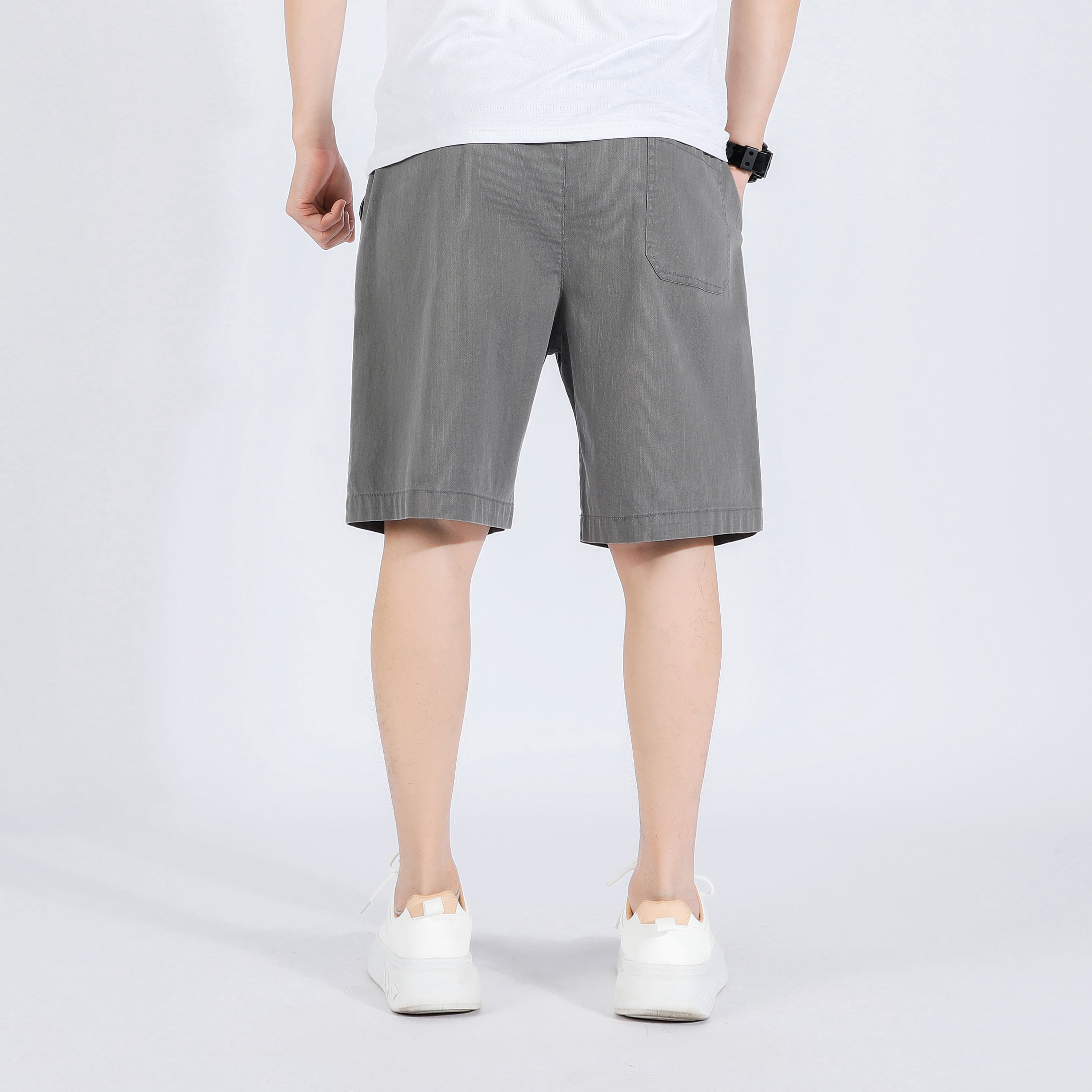 Men Mid-Rise Regular Fit Rapid-Dry Shorts