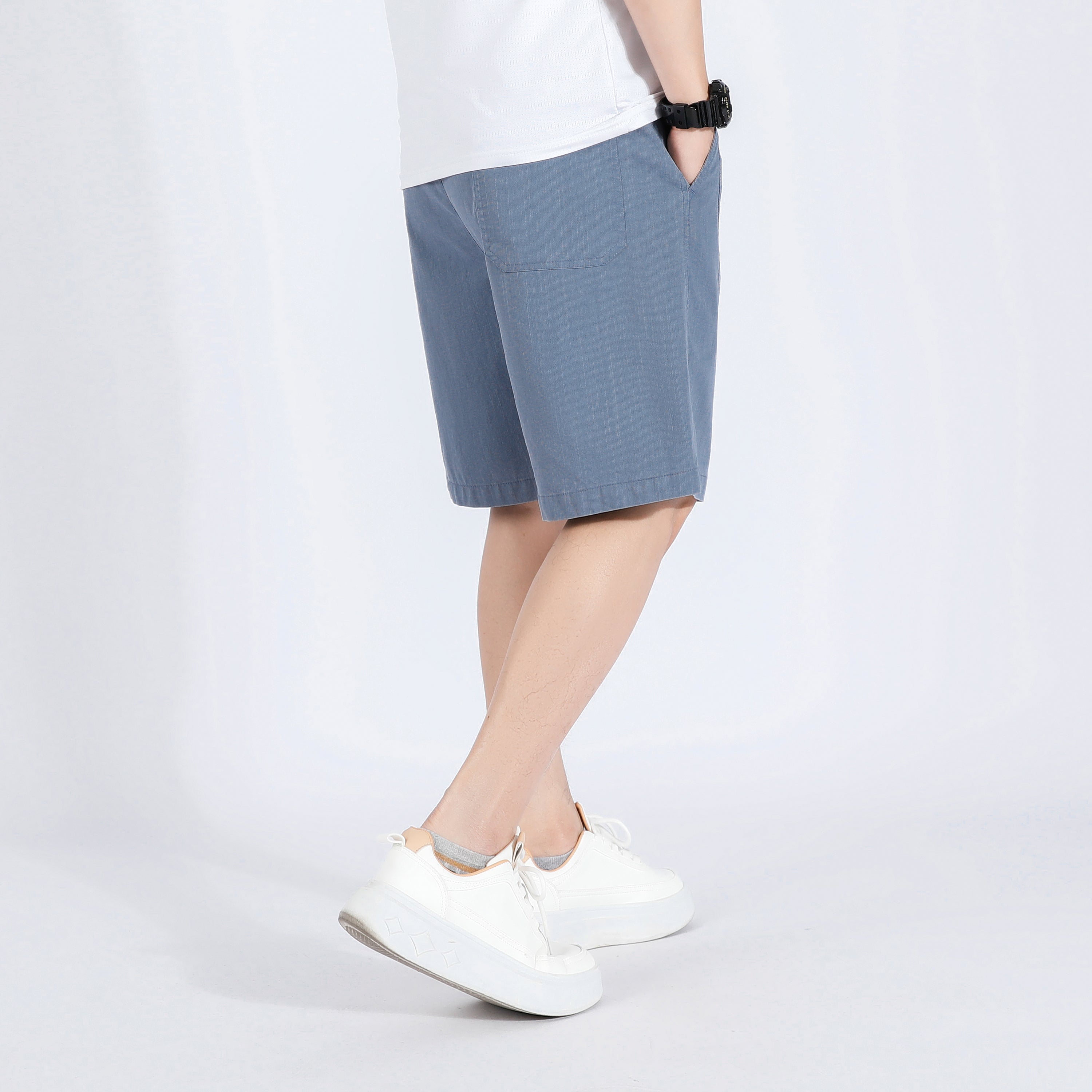 Men Regular Fit Knee Length Shorts