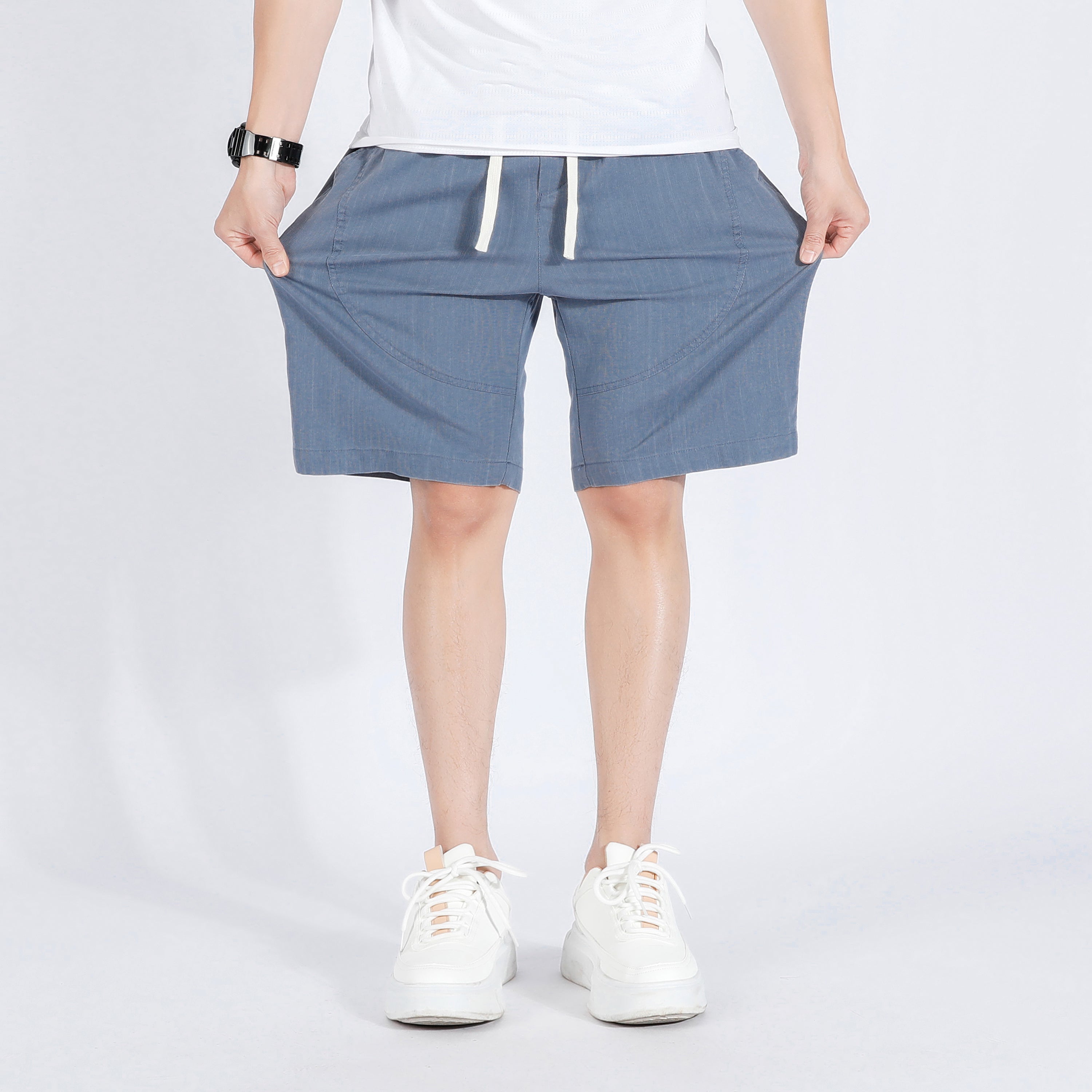 Men Regular Fit Knee Length Shorts