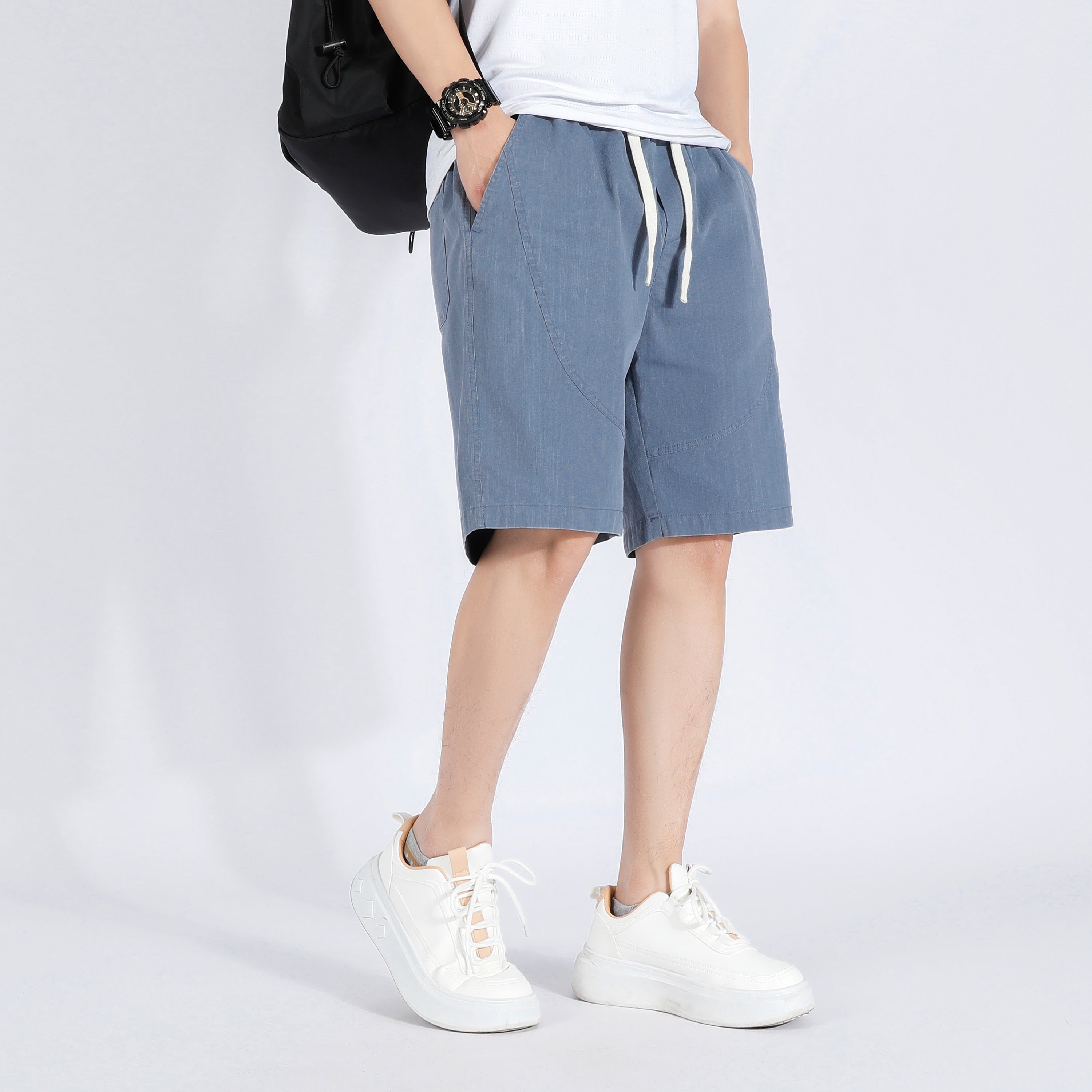Men Regular Fit Knee Length Shorts