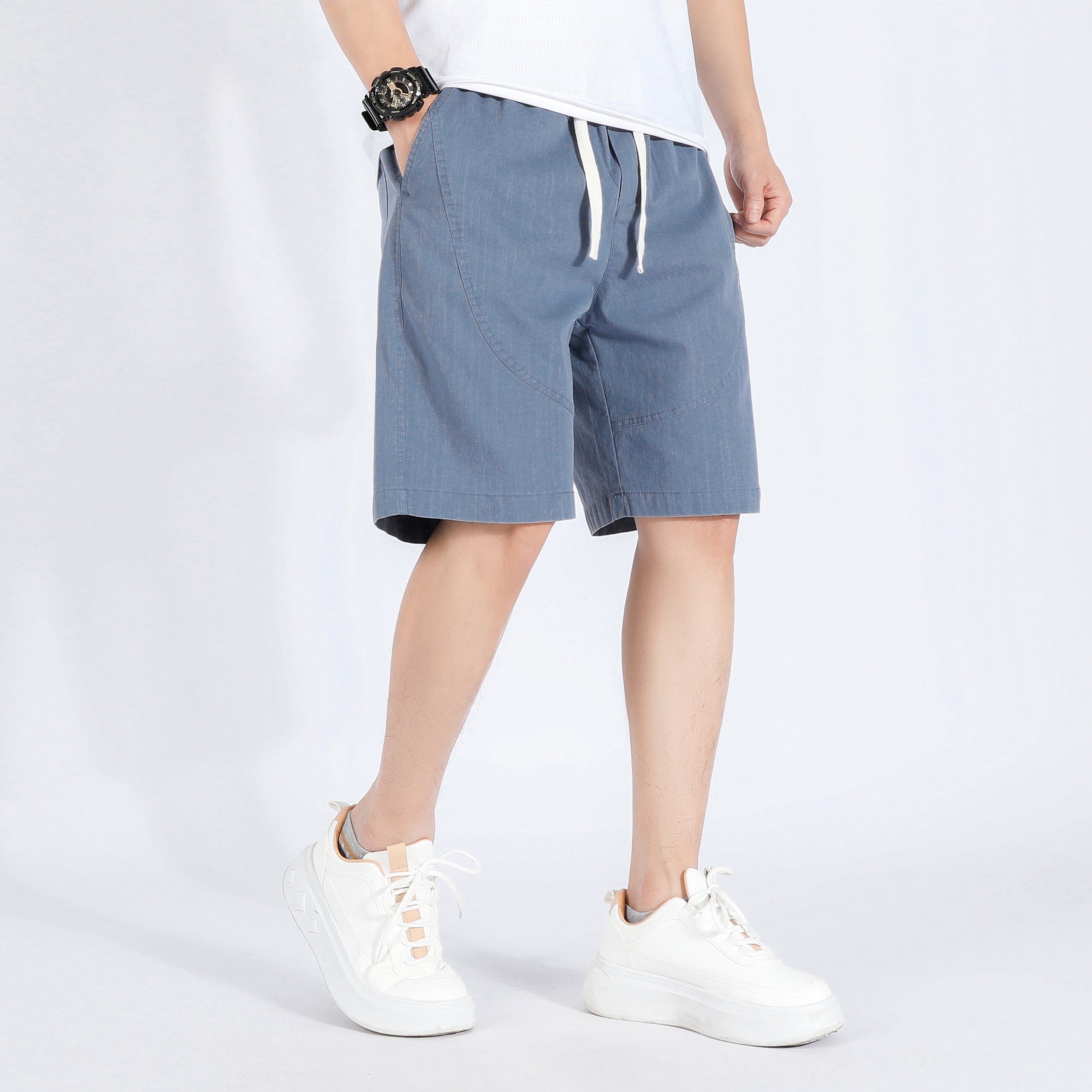 Men Regular Fit Knee Length Shorts