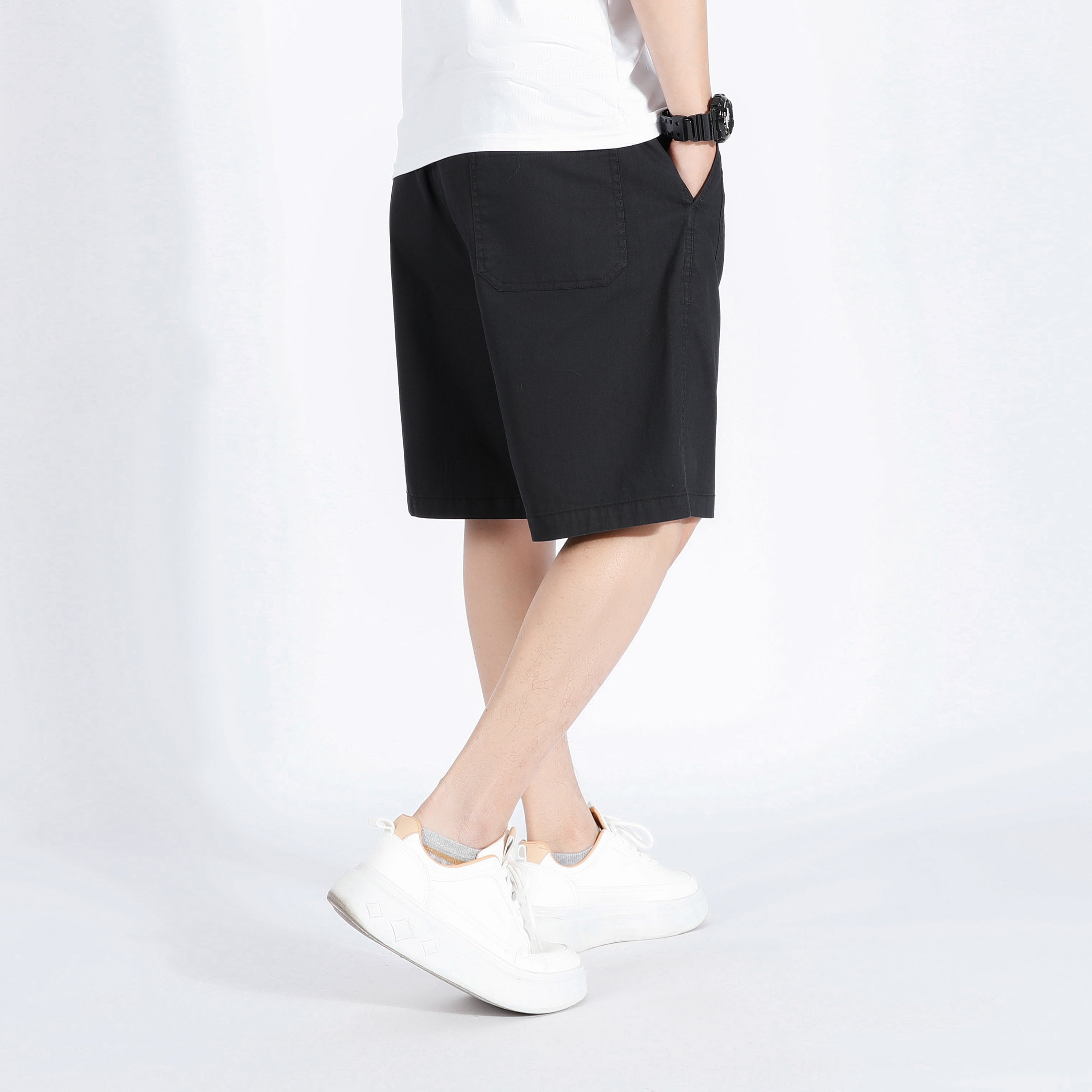 Men Mid-Rise Rapid-Dry Shorts
