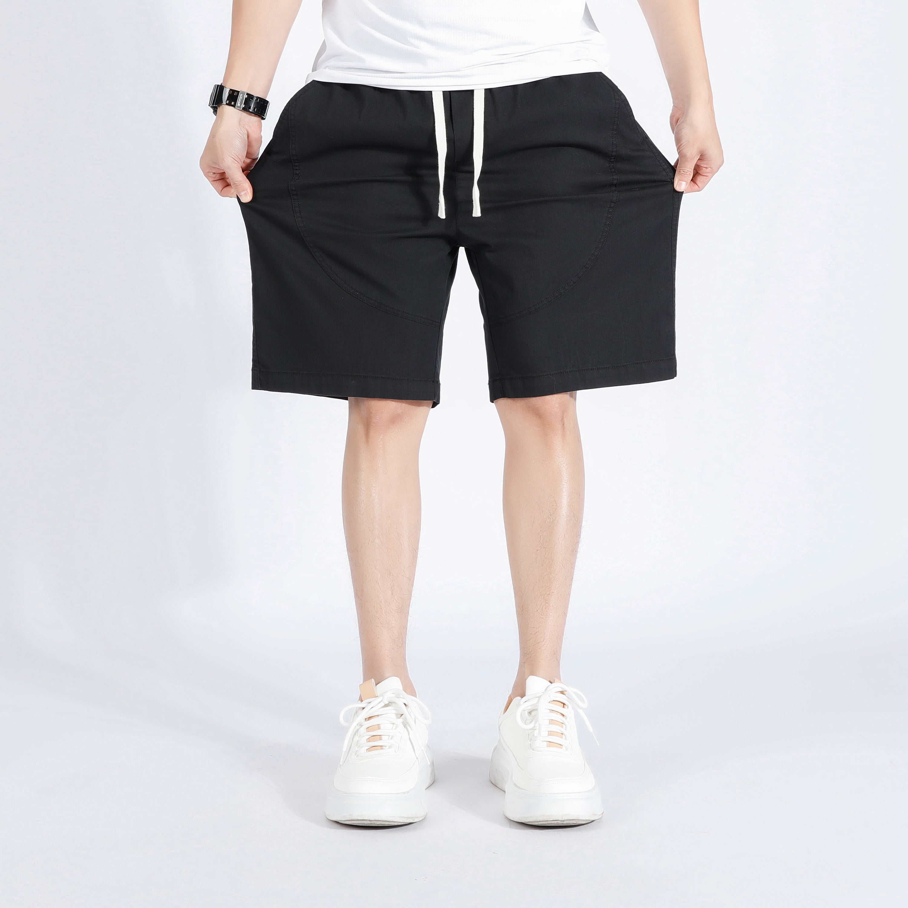 Men Mid-Rise Rapid-Dry Shorts
