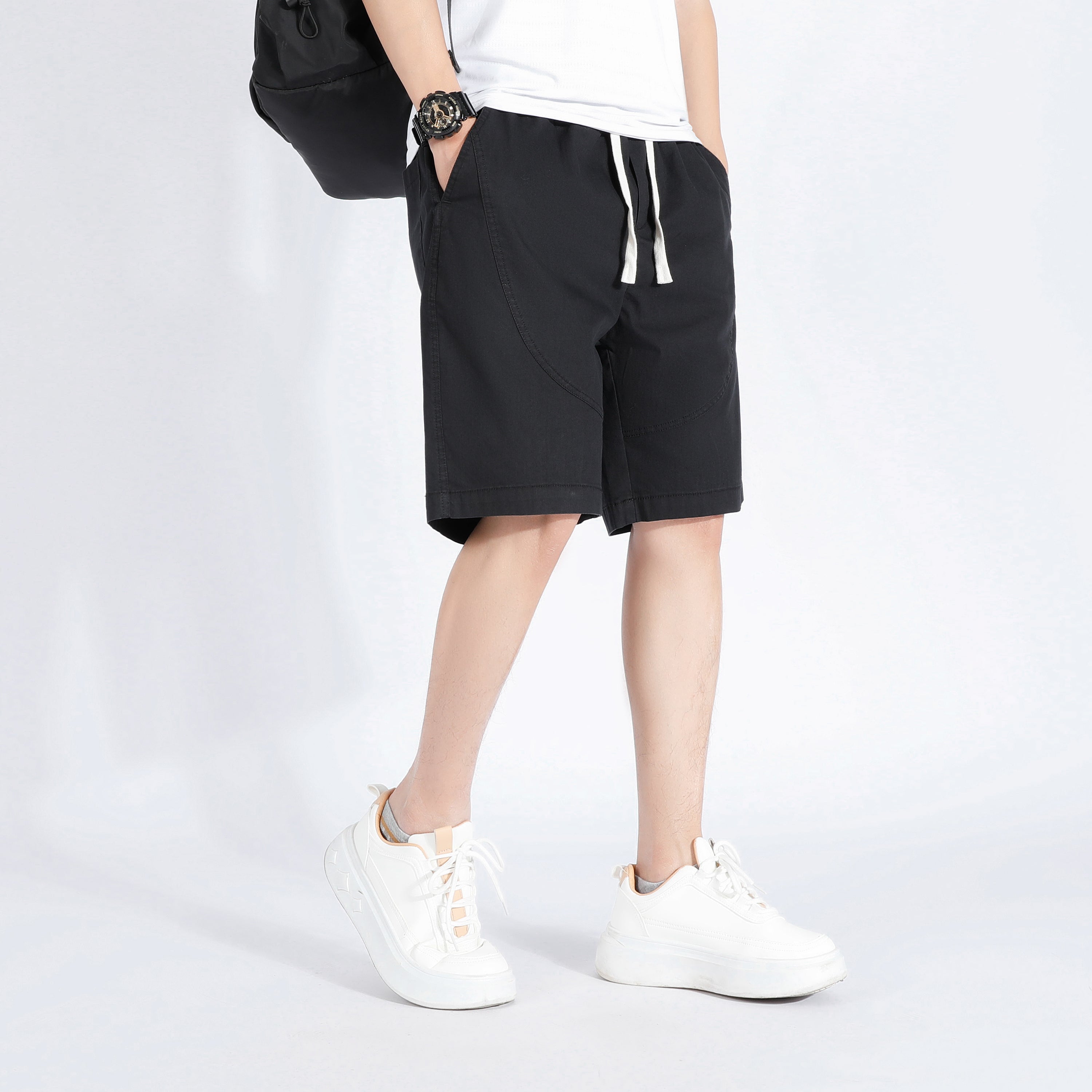 Men Mid-Rise Rapid-Dry Shorts
