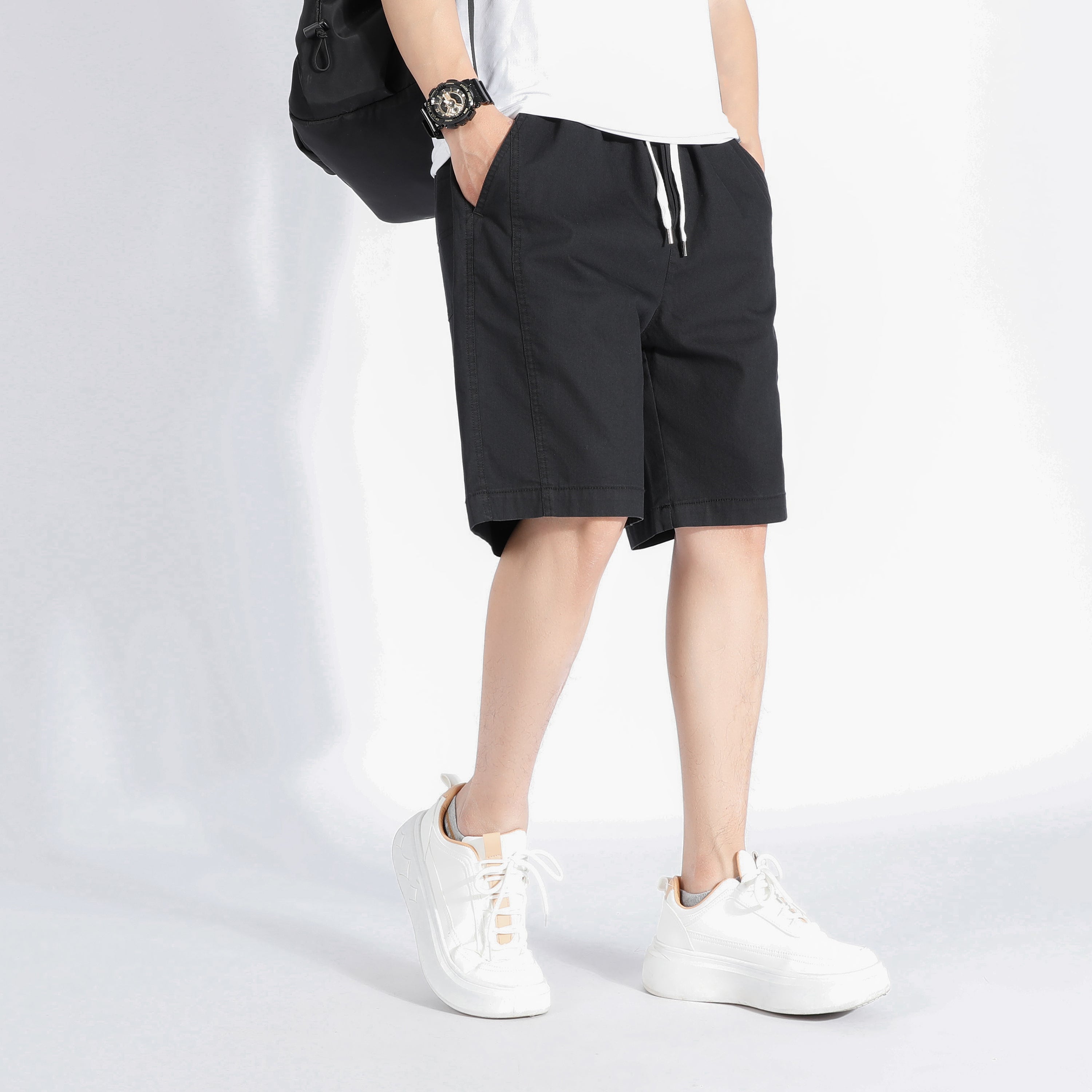Men Outdoor Mid-Rise Regular Fit Shorts