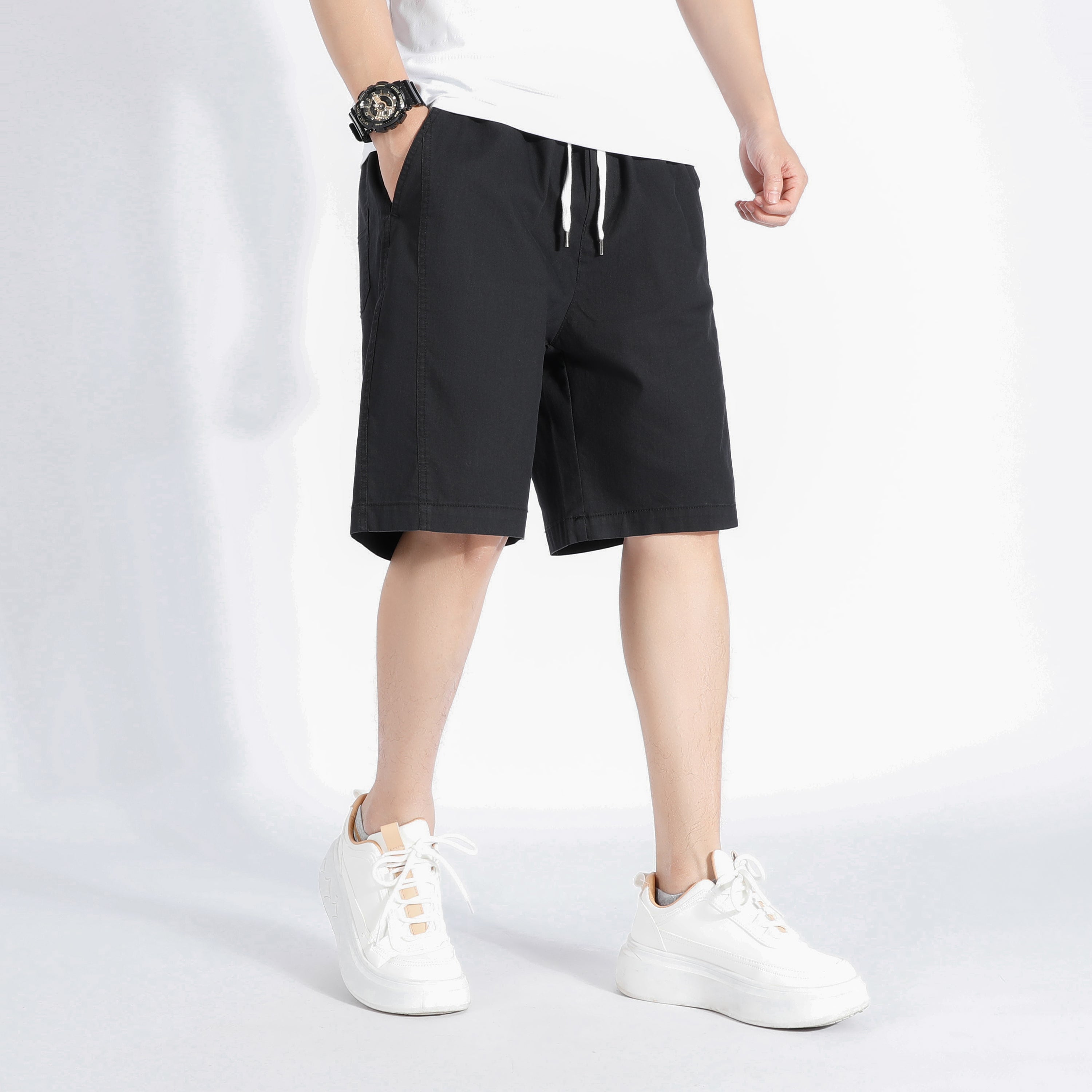 Men Outdoor Mid-Rise Regular Fit Shorts